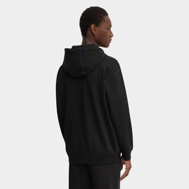 Product image: Blue nitlogohood sweatshirt-null