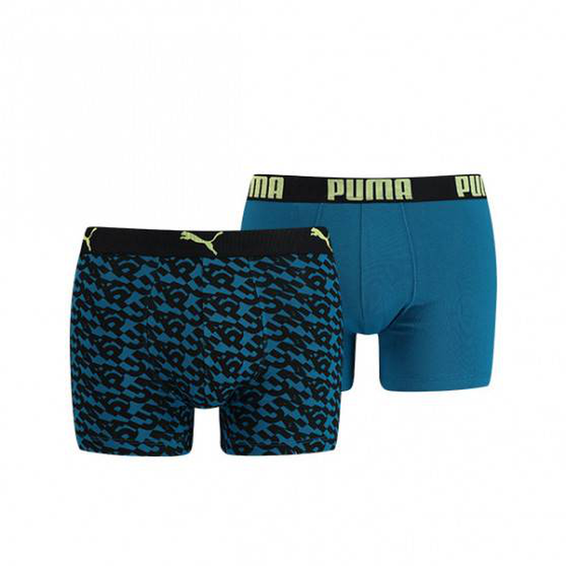 Mens logo all over print boxer 2-pack image number null