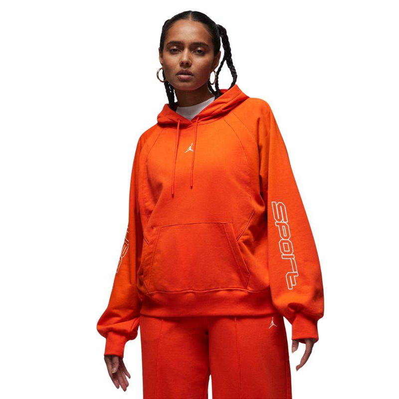 Sport womens fleece hoodie-null