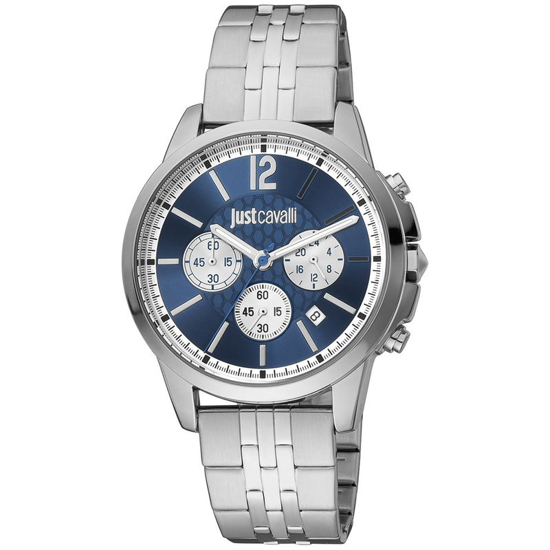 Gray stainless steel bracelet watch-null