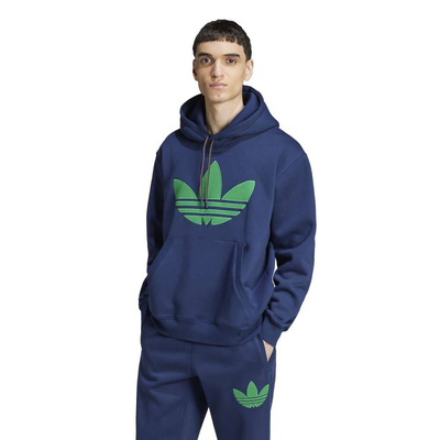 Adidas hooded sweat, Indigo, medium