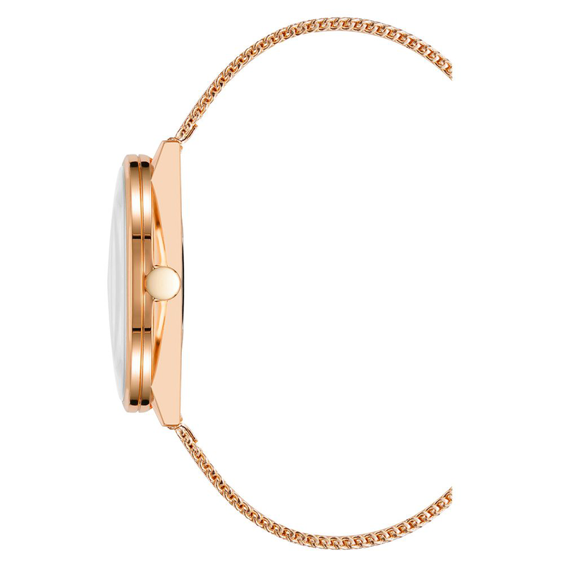 Multicolor stainless steel dress watch-null