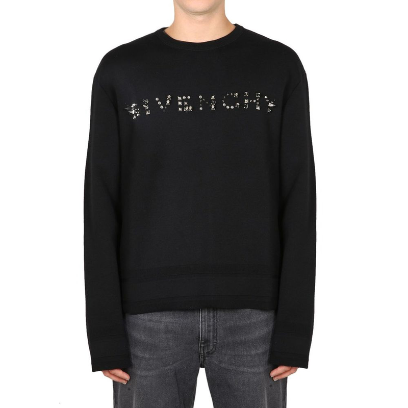 Black cotton sweatshirt-null