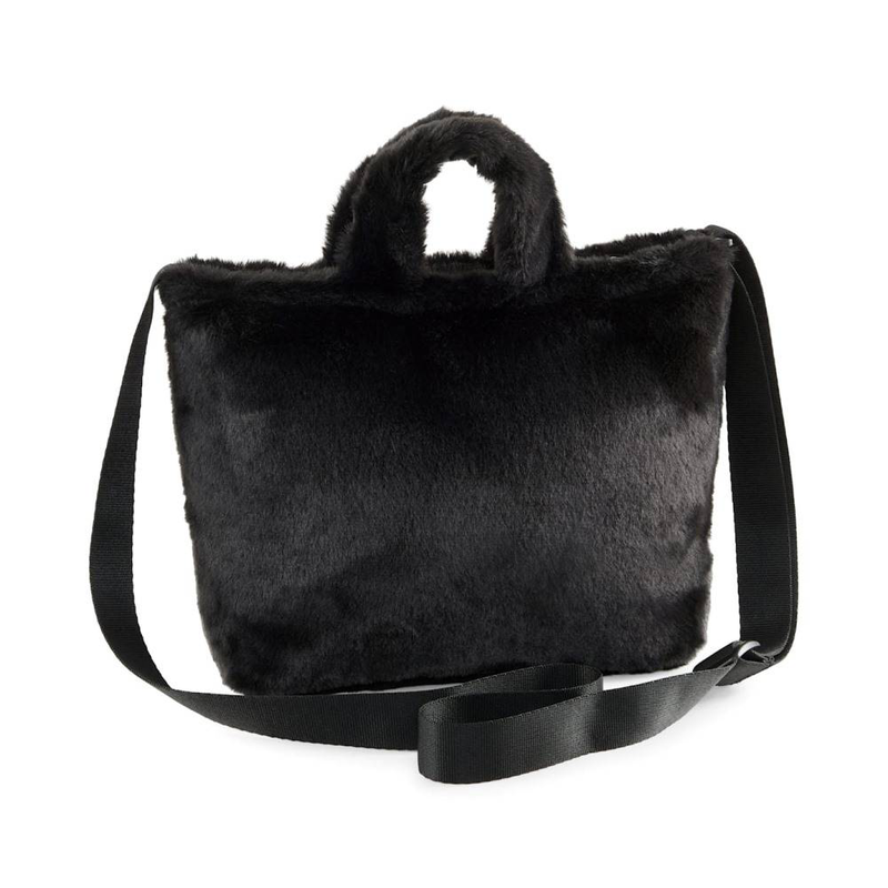 Core fur mini tote bag-null