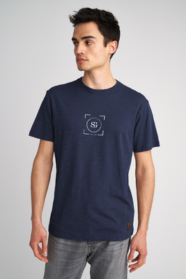 Staff jeans t-shirt, Navy, medium