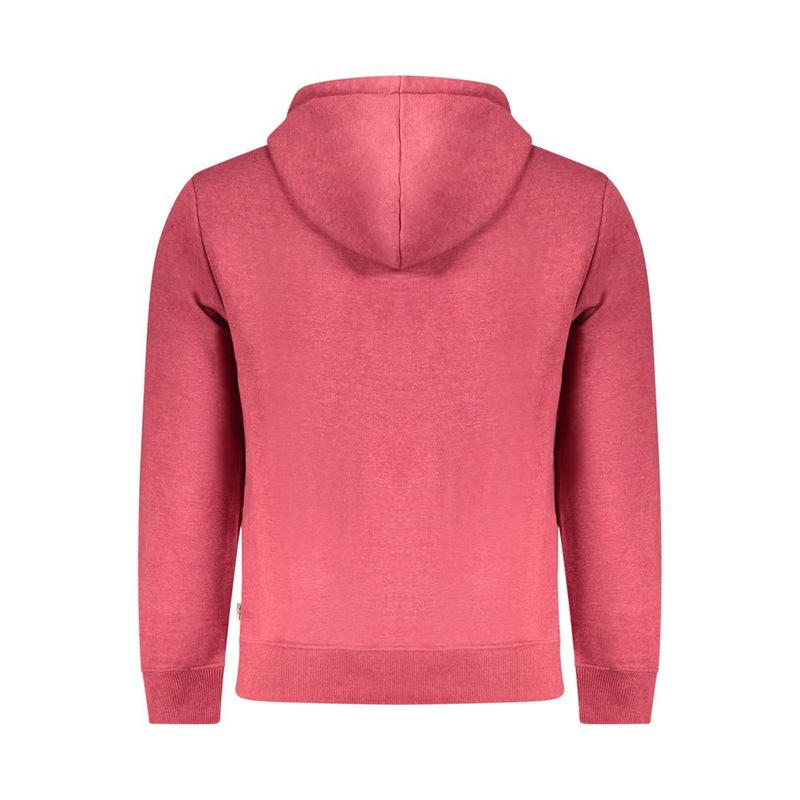 Red polyester men's sweatshirt-null