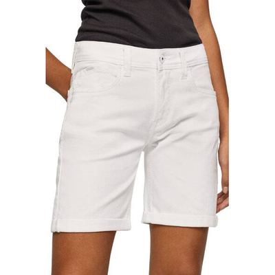 Poppy woman short, Denim, medium