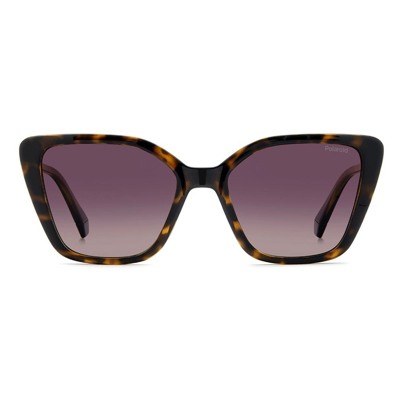 Brown polycarbonate sunglasses-null