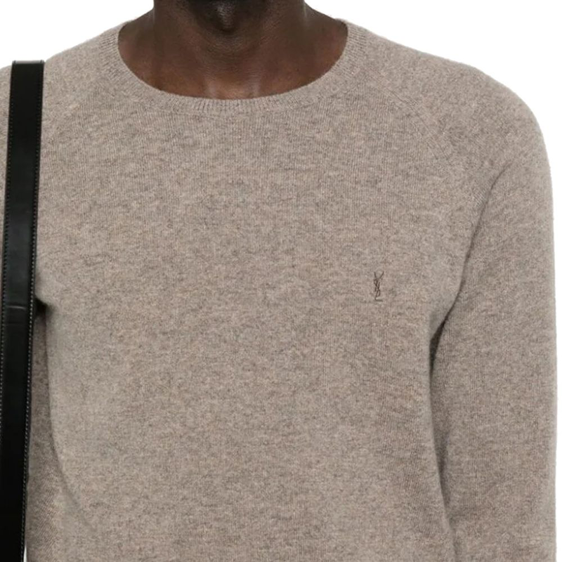 Brown cashmere sweater-null