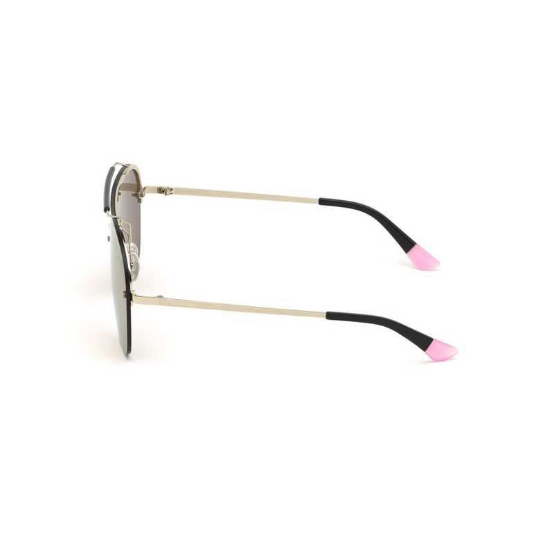 Rose gold metal sunglasses-null
