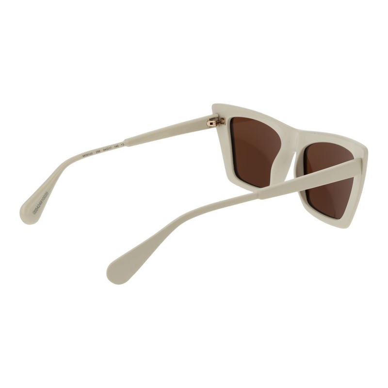 Beige plastic sunglasses-null