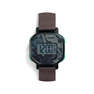 Djeco black octopus - life style digitales watch, , medium