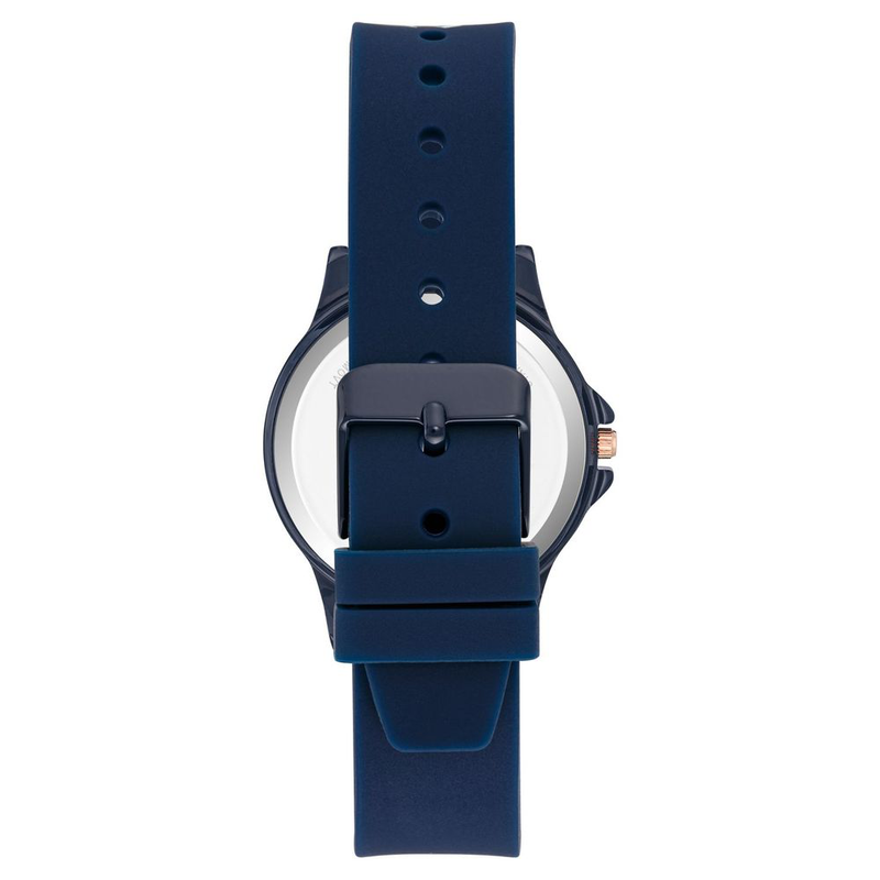 Blue synthetic dress watch-null