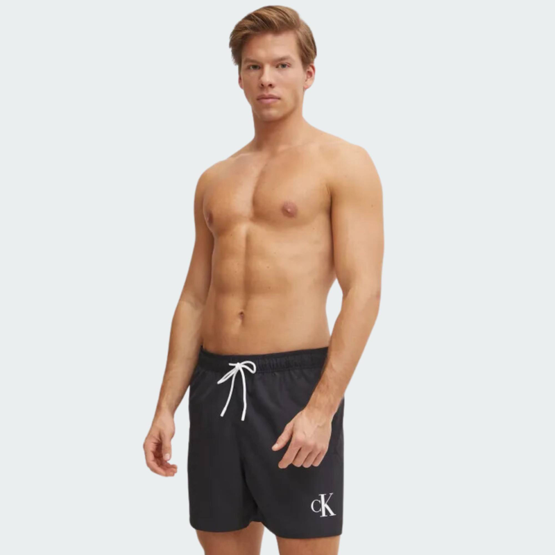 Medium drawstring swim short-null