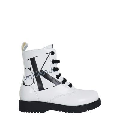 Calvin Klein παιδικό μποτάκι, White, medium