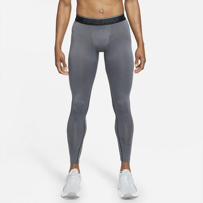 Nike pro Dri-FIT, Iron Grey/htr/black, medium