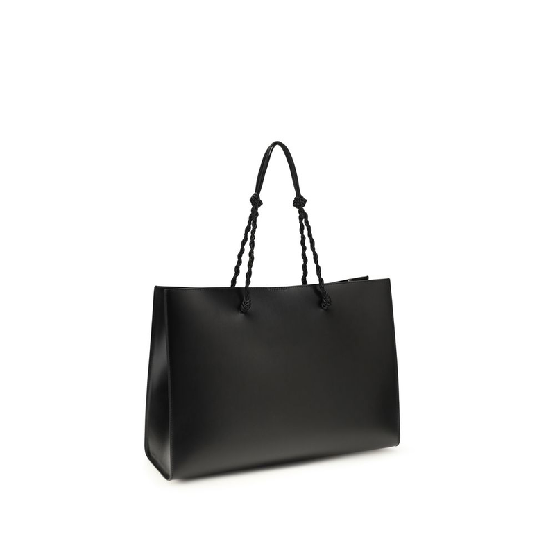 Black calf leather bos taurus shoulder bag-null