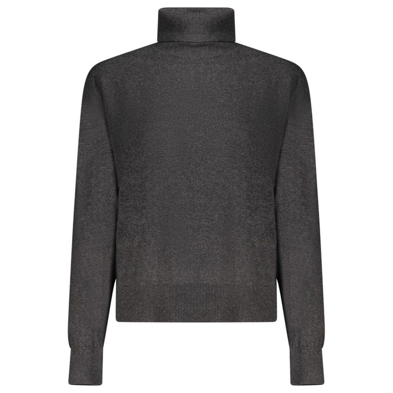 Black cotton women sweater-null