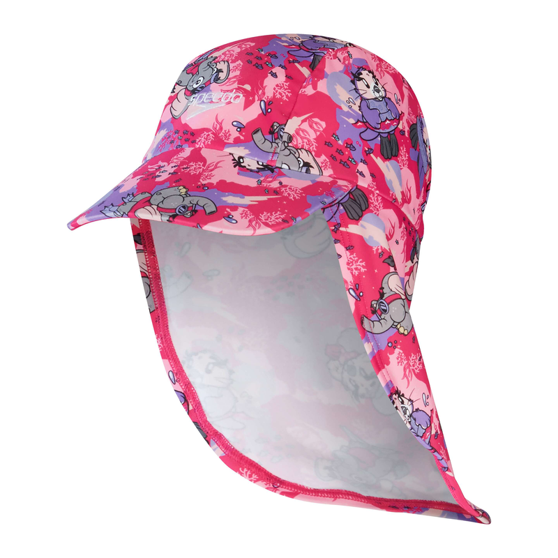 Speedo infant girls learn to swim sun protection hat (800314 image number null