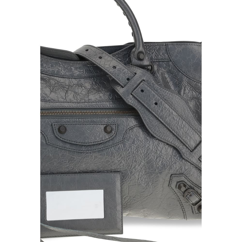 Gray lamb ovis aries aries shoulder bag-null