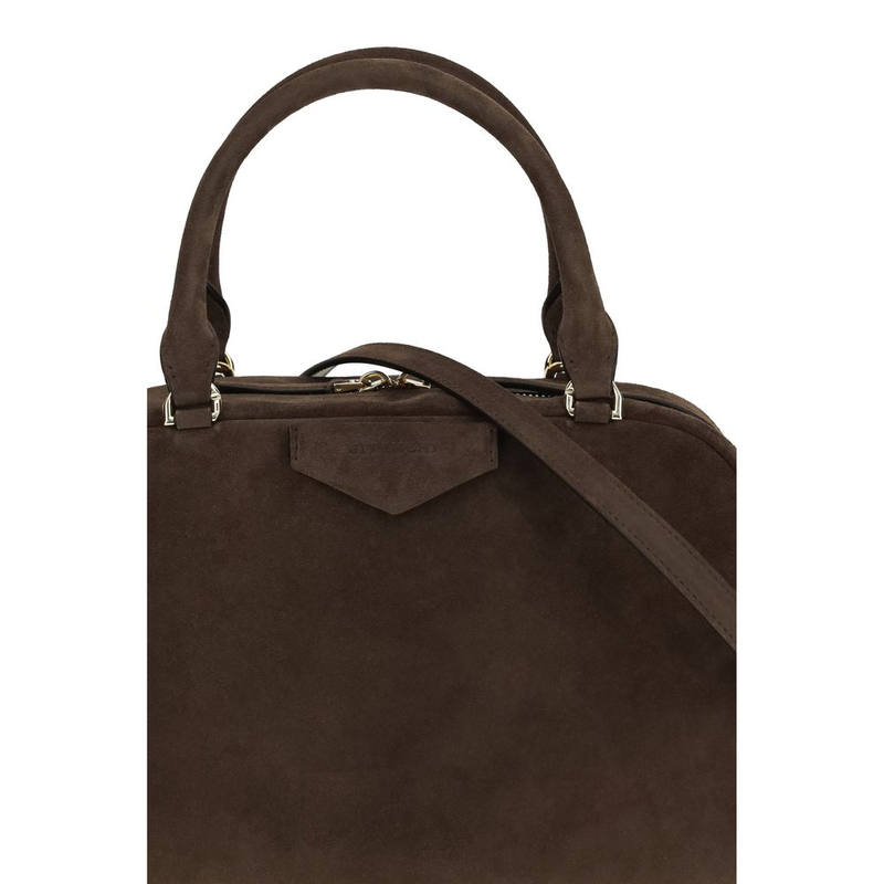 Brown calf leather bos taurus handbag-null