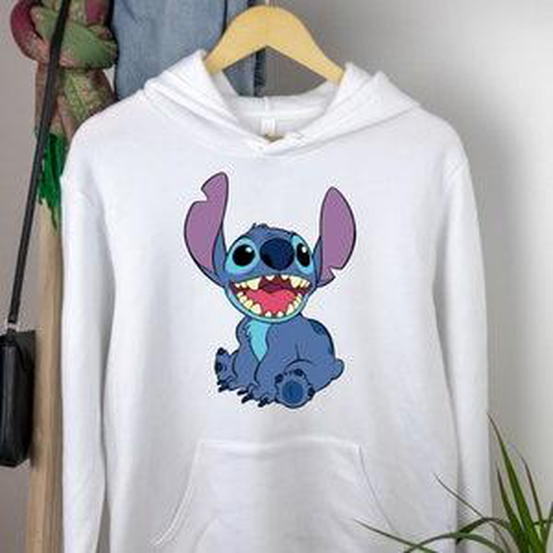 Hoodie smiling stitch unisex-null