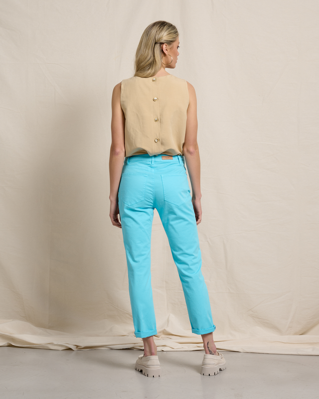 Trouser cotton five pockets image number null