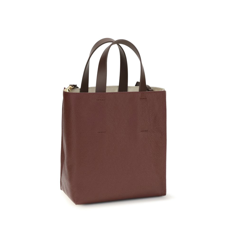 Beige calf leather bos taurus handbag-null