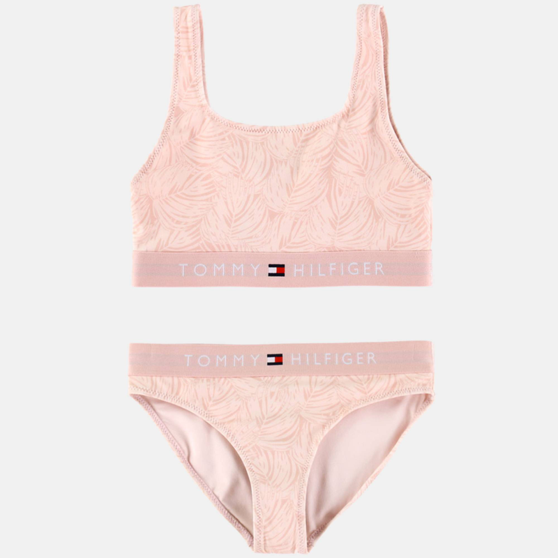 Jeans bralette set print-null