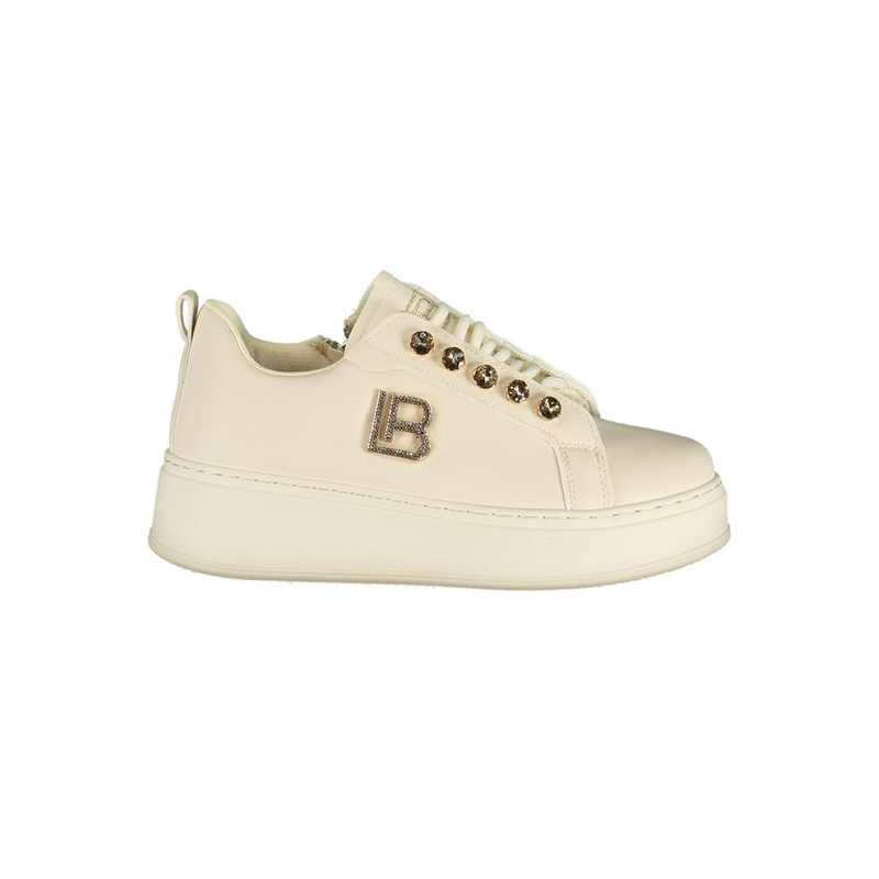Bianco polyurethane women sneaker-null