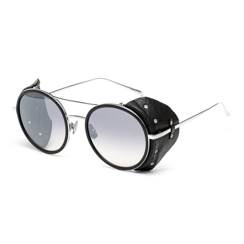 Gray titanium sunglasses-null