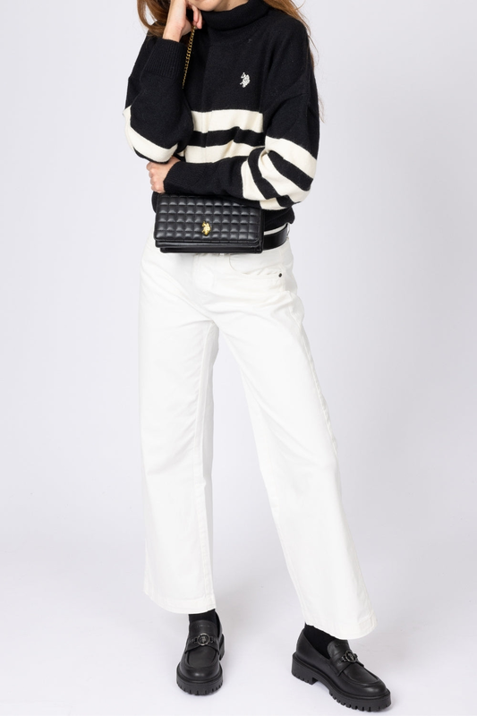 Ceremony flap quilted bag-null
