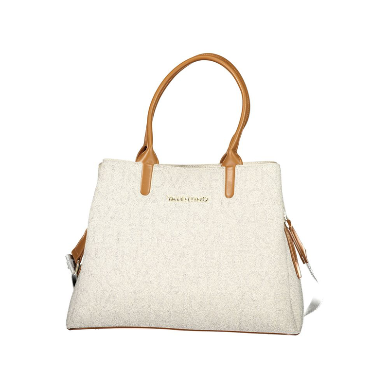 Beige polyurethane womens bag-null