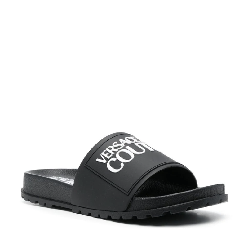 Versace jeans logo sliders (black)-null