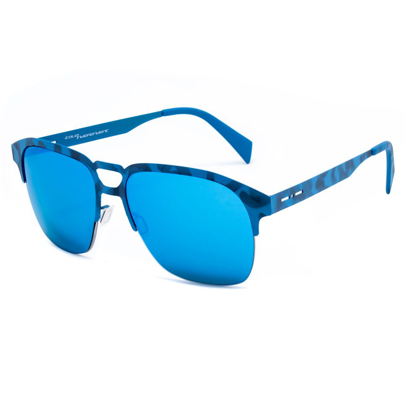 Blue metal sunglasses-null