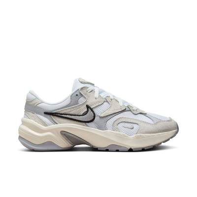 Nike al8 womens shoes, White / Metallic Silver, medium