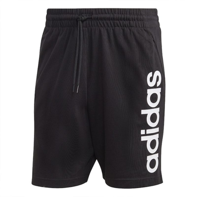 Adidas men linear short sj, Black, medium