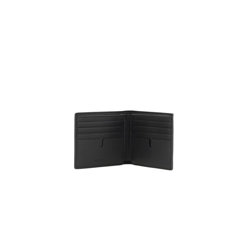 Black calf leather bos taurus wallet-null