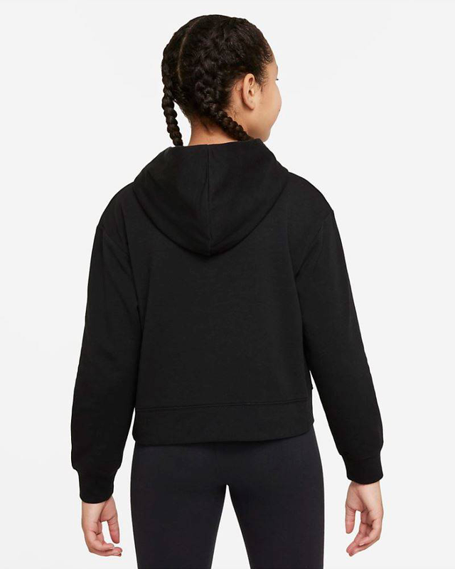 Girls jumpman cropped hoodie image number null