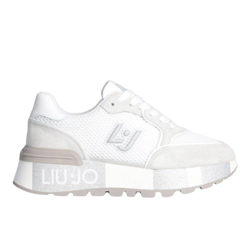 Amazing 25 - suede and mesh platform sneakers-null