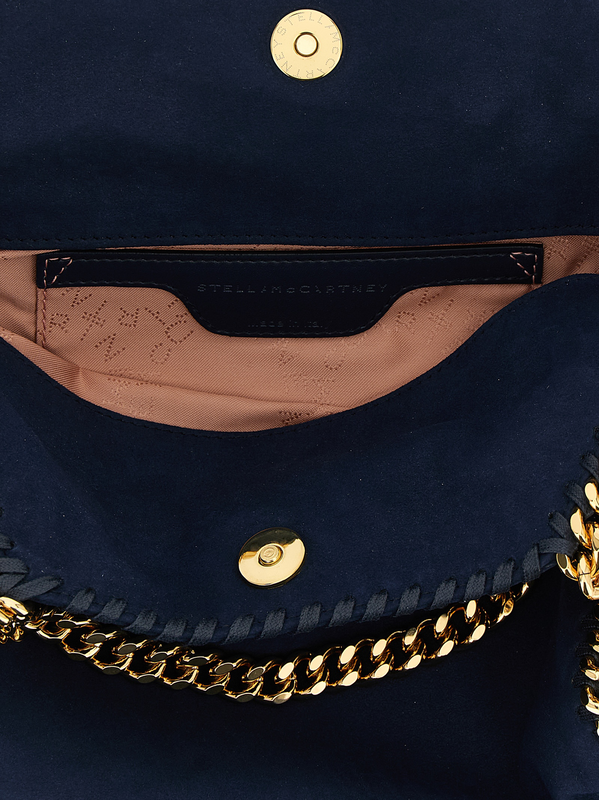 Blue polyamide crossbody bag-null