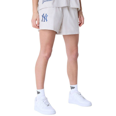 Women mlb short  york yankees, Light Beige, medium