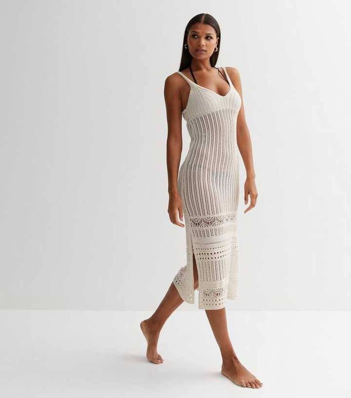 Product image: Beach dress with holes dress womens-null