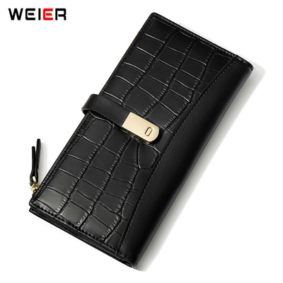 Weichen women's wallet y8804 blue