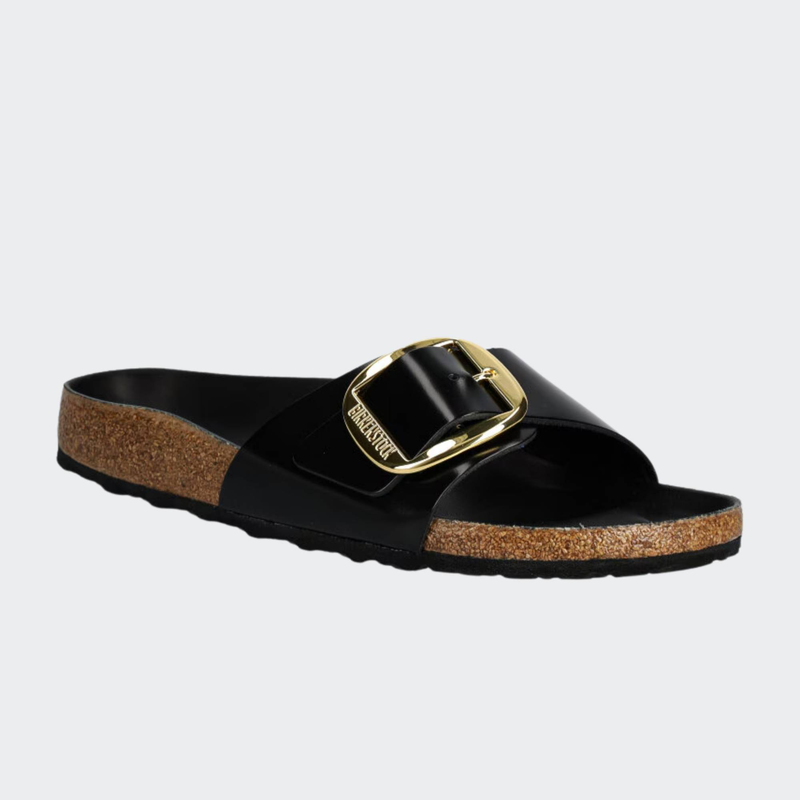 Leather madrid big buckle-null