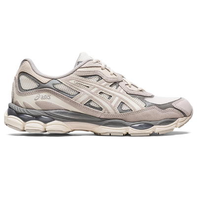 Asics unisex gel-nyc, Cream/grey, medium