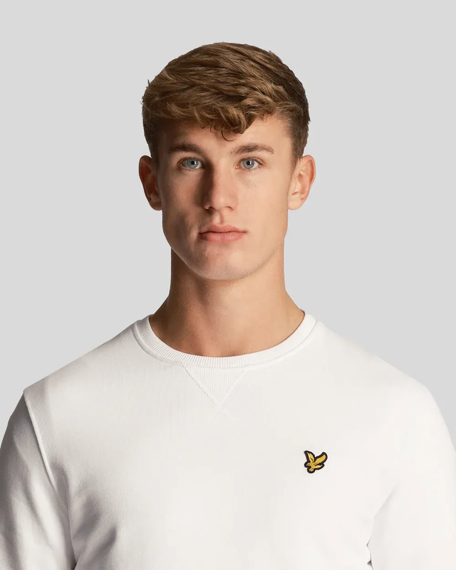 Crew neck sweatshirt 626 white-null