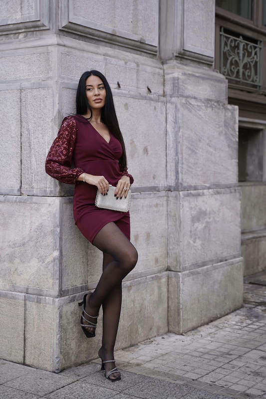 Dress by donna martha - bordeaux-null