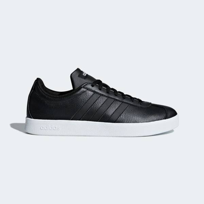 Neo vl court 2.0 women shoes, Black / Silver, medium