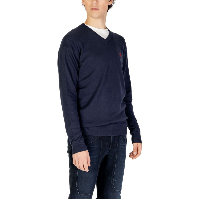 Blue cashmere sweater-null